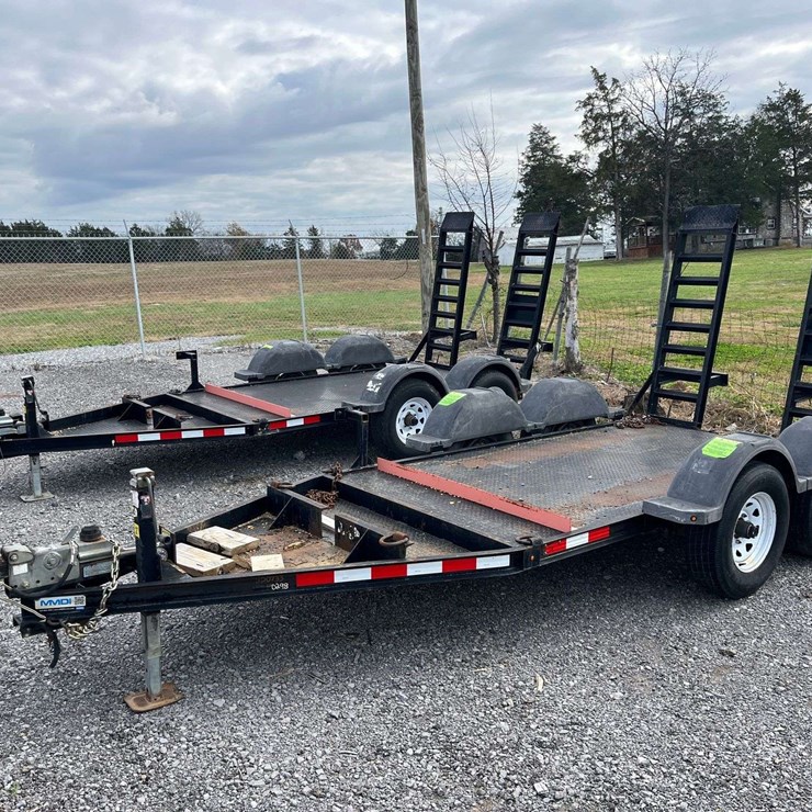2017 MMDI 16’ T/A Car Hauler Tag Trailer