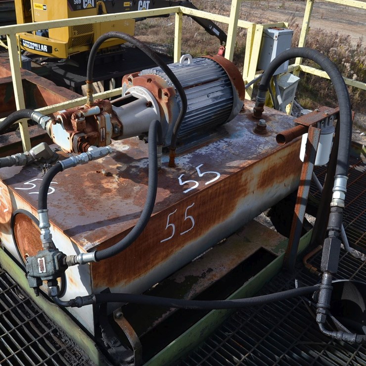 20HP HYDRAULIC POWER PACK SYSTEM CONTROLING OVER HEAD KICKERS