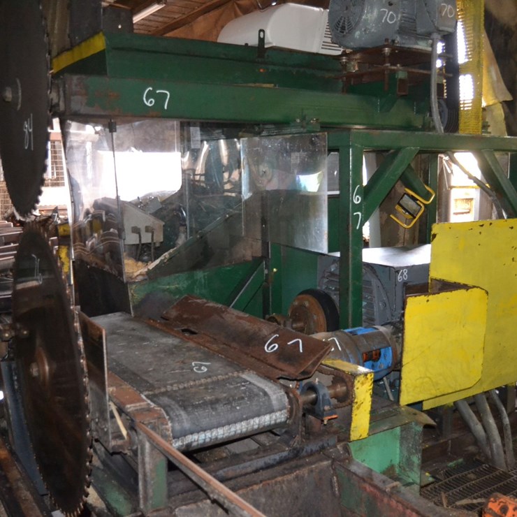 ALL STEEL HUSK FRAME W/ 5' OFF BEARING BELT W/ DIRVE W/ TOP SAW