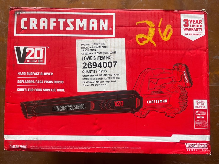 #26-•-craftman-hard-serface-blower-image-1