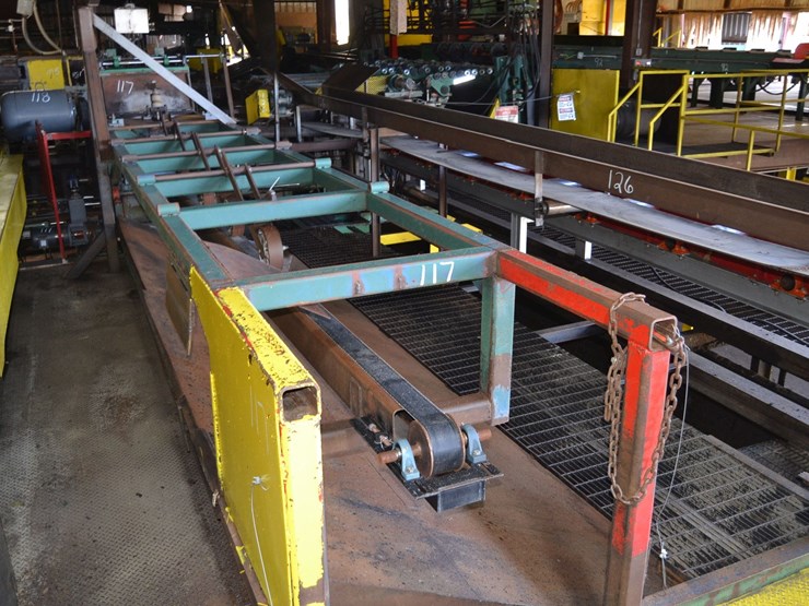 ligna-6"x32"-2-saw-edger-w/-2-movable-saws-w/-8'-infeed-rollcase-w/-20'-single-belt-tailing-outfeed-w/-hydrualic-setworks-w/-2-line-lazer-lite-system-sn#f161760-image-4