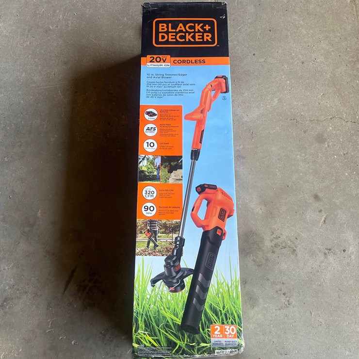 #5 • BLACK AND DECKER TRIMMER AND BLOWER COMBO