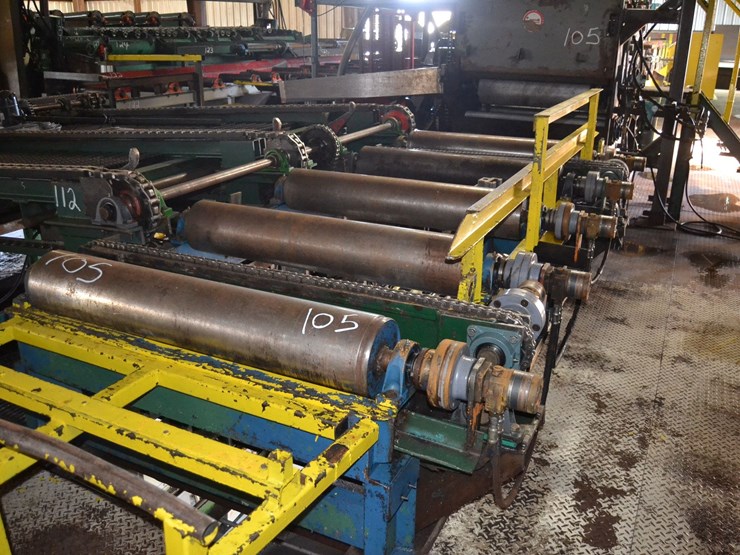 ligna-10"x36"-top-arbor-gang-saw-w/-quick-change-door-w/-chrome-press-rolls-w/-14'-hands-off-infeed-w/-positions-system-w/-cant-turner-w/-2-line-lazer-lites-w/-controls-image-6