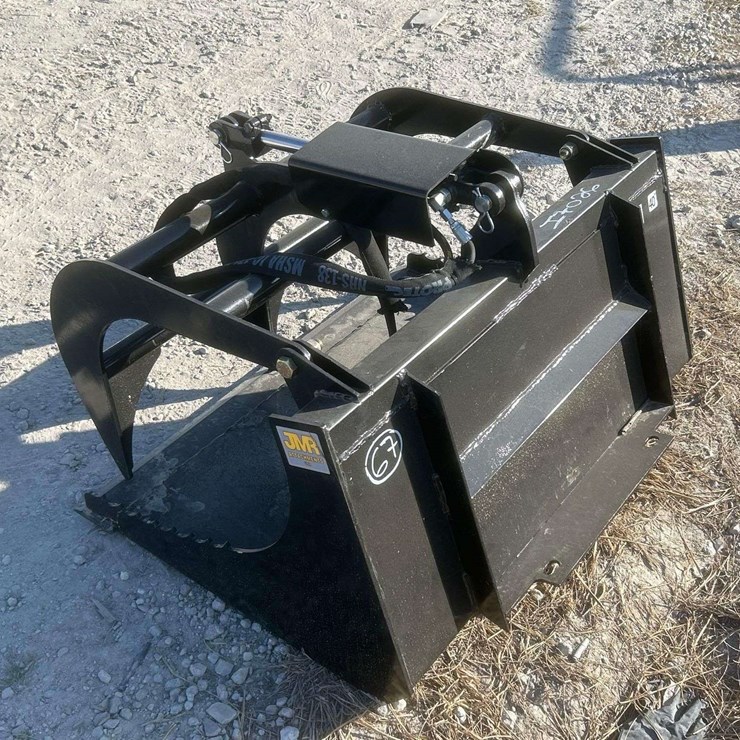 2025 JMR Single Cylinder Grapple Bucket Mini Skid Steer Attachment