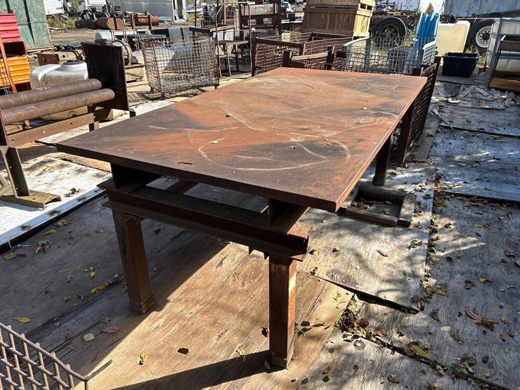 #157-•-50”-x-8’-x1-1/2”-steel-welding-table-image-2