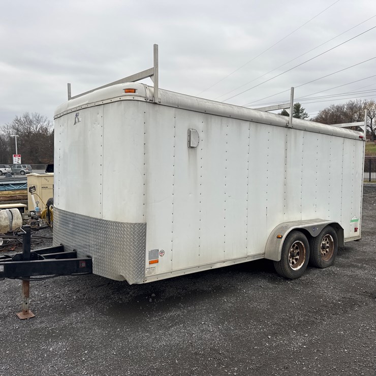 #134 • 2005 16’ Pace American Enclosed Trailer