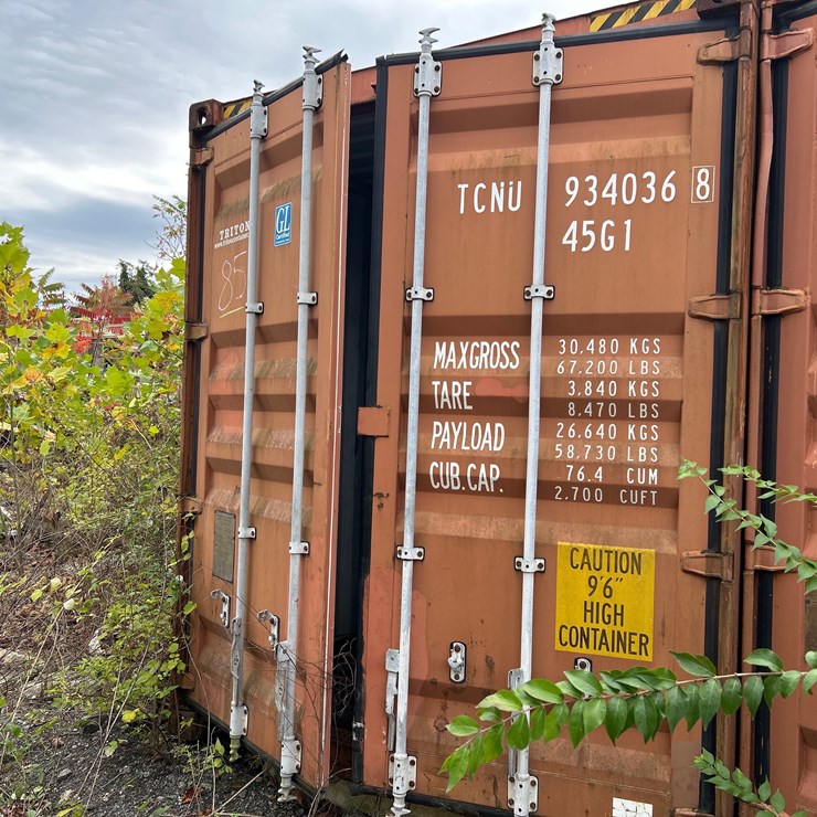 #85 • 40ft High Cube Sea Container