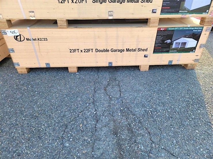 kj-double-garage-metal-shed,-23'-x-22',-m/n--k2223-image-6