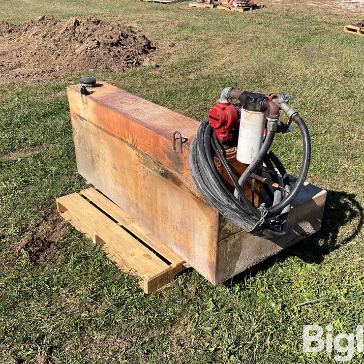 80-Gal L-Shaped Fuel Tank