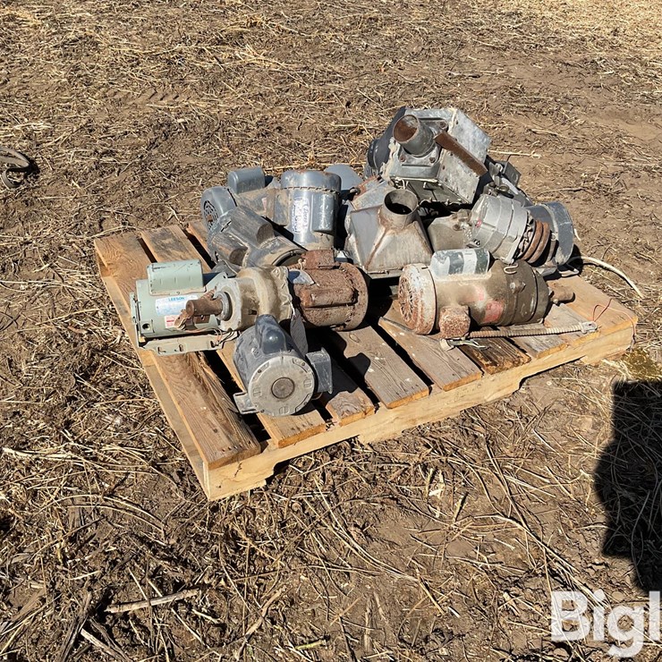 Pallet Of Misc Electric Motors