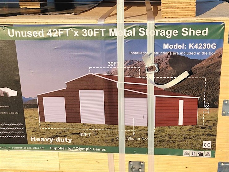 kj-triple-garage-metal-shed,-42'-x-30'-m/n--k4230g-image-6