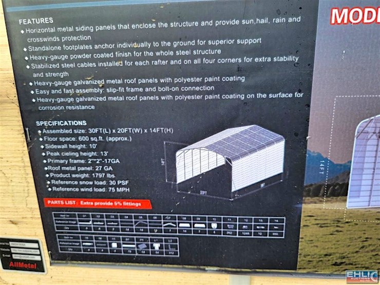 kj-metal-garage,-20'-x-30',-m/n--k2030-image-3