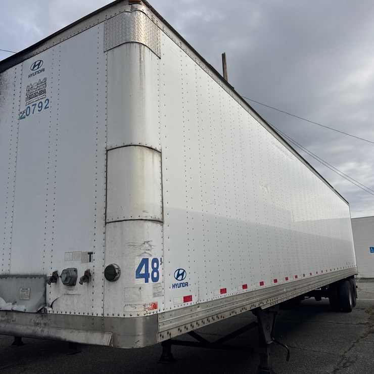 #158 • 2007 Hyundai 48' Van Trailer