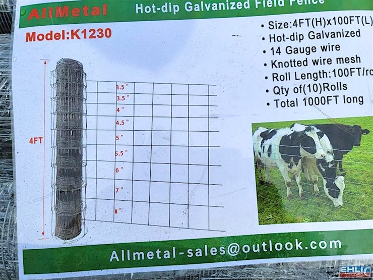 (10)-rolls-of-kj-galvanized-wire-fencing,-48"-x-100',-m/n-k1230-image-2