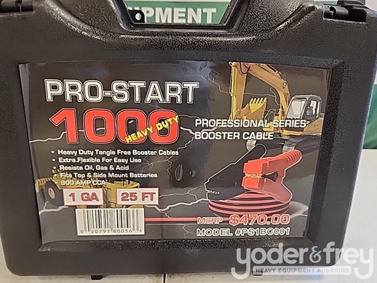 unused-1-gauge-25'-heavy-duty-booster-cable-c/w-carry-case-image-2