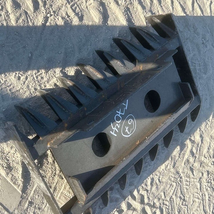 Root Rake Skid Steer Attachment