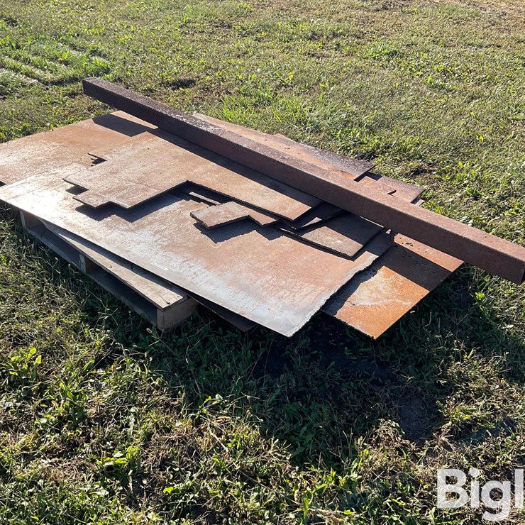 Pallet Of Plate Steel