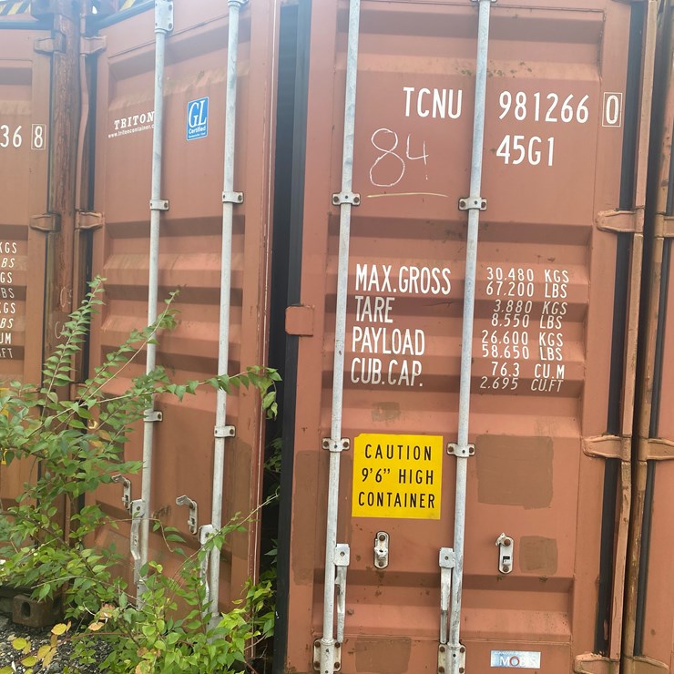 #84 • 40ft High Cube Sea Container