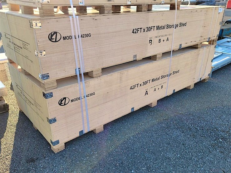 kj-triple-garage-metal-shed,-42'-x-30'-m/n--k4230g-image-2