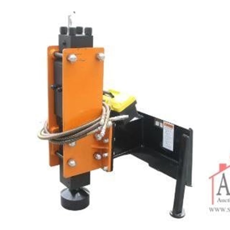 NEW WOLVERINE POST DRIVER - SKIDSTEER ATTACHMENT