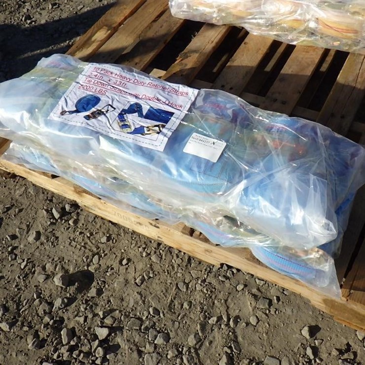 Heavy Duty Ratchet Straps 2"x33' Qty.2