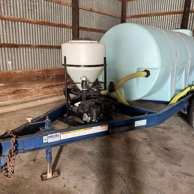Duo Lift 2500 Gal Liquid Bulk Nurse Tank/ Trailer