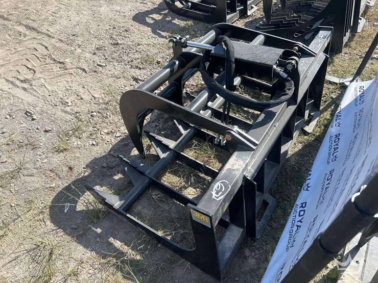 2025-jmr-66in-single-cylinder-brush-grapple-skid-steer-attachment-image-3