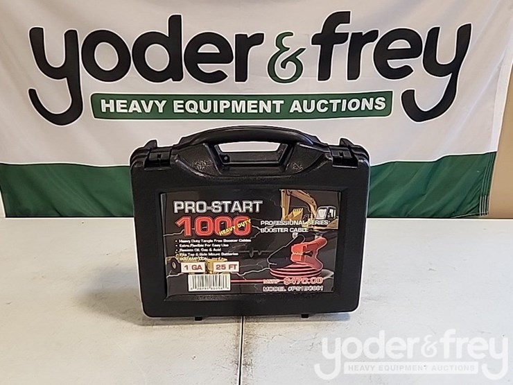 unused-1-gauge-25'-heavy-duty-booster-cable-c/w-carry-case-image-1