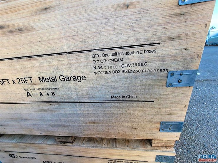 kj-double-garage-steel-barn-shed,-45'-x-25',-m/n--k4525-image-3