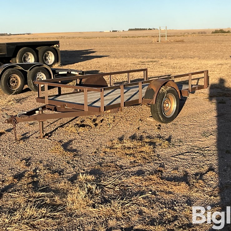 Shop Built 4’x10’ S/A Tilt Deck Utility Trailer