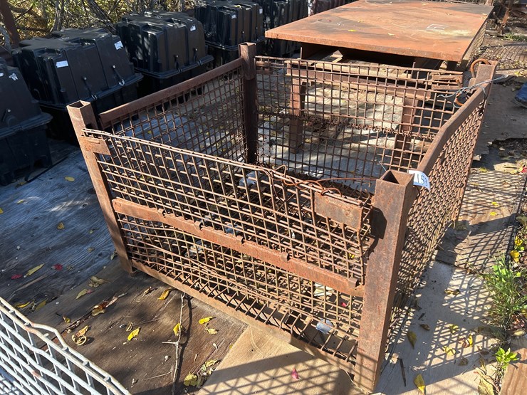 #153-•-53”-x-49”’steel-cage-collapsable-sides-image-2