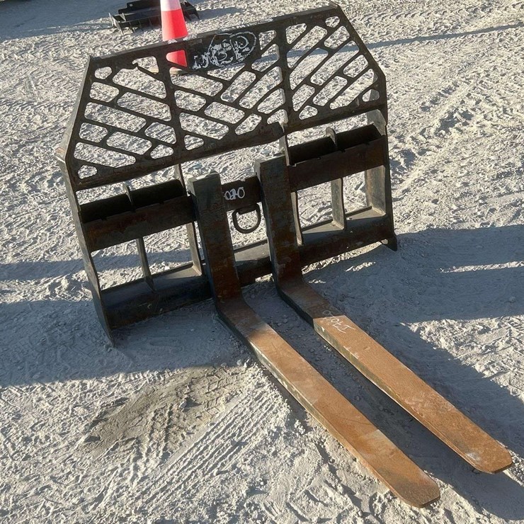 JCB Forks and Frame Skid Steer Attachment