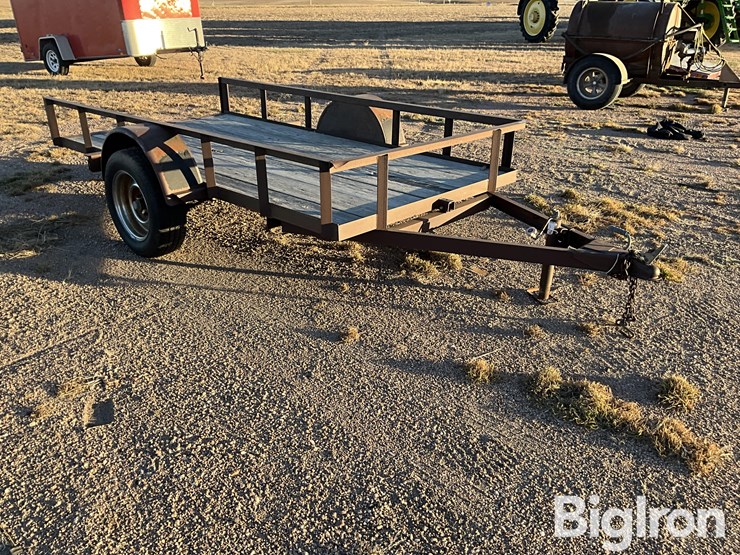 shop-built-4’x10’-s/a-tilt-deck-utility-trailer-image-3