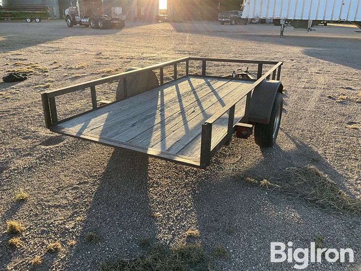 shop-built-4’x10’-s/a-tilt-deck-utility-trailer-image-5