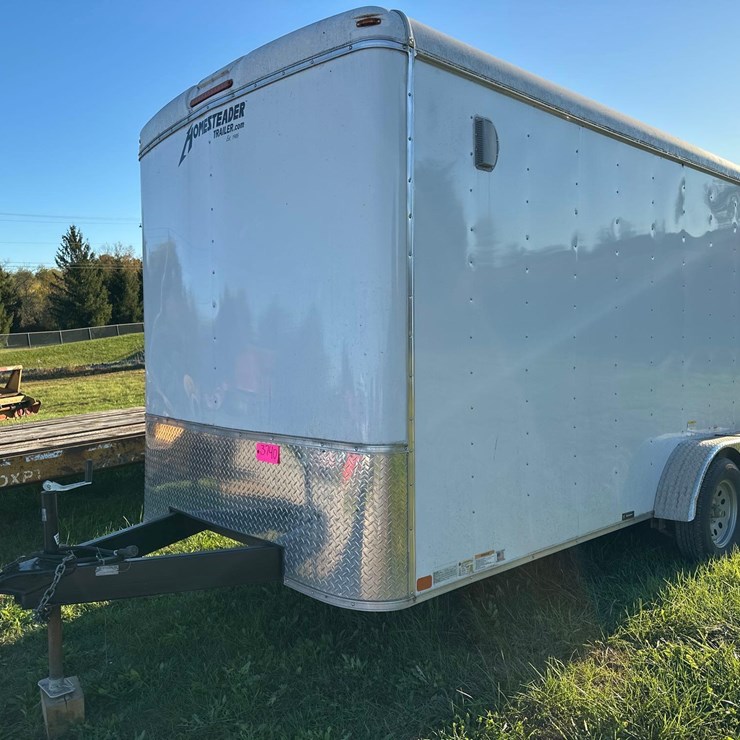 2022 Homesteader 16' Enclosed Trailer
