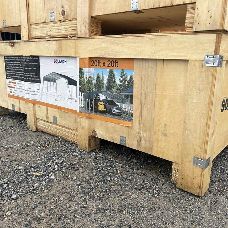 Unused 20x20 Carport