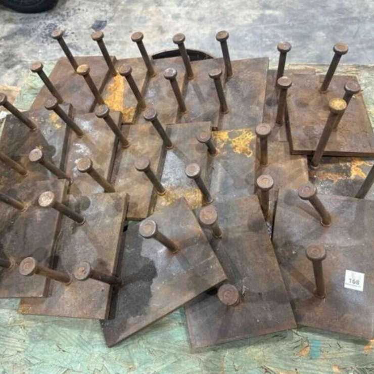 8”x6” Metal Plates w/hangers