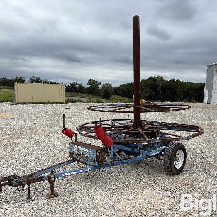 2000 Agri Drain Maxi Stringer Series A S/A Tile Trailer