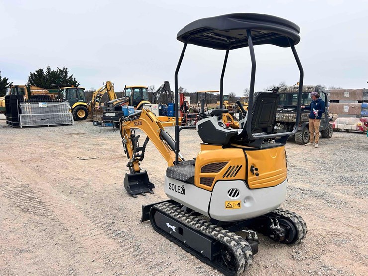 unused-sdle20-mini-excavator-image-5