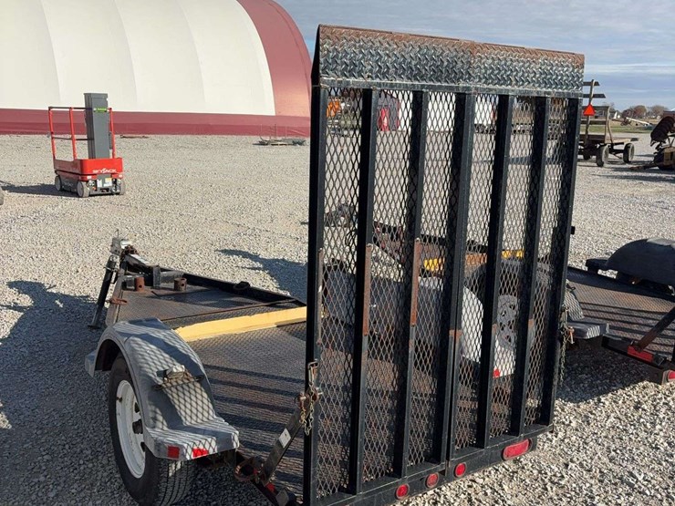 2014-2''-ball-pull-type-trailer,-single-axle-with-ramps,-3500lb-axles-image-5