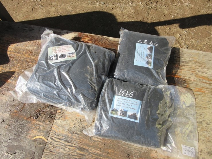 (3)-new-unused-black-outdoor-patio-fabric-screen,-image-2