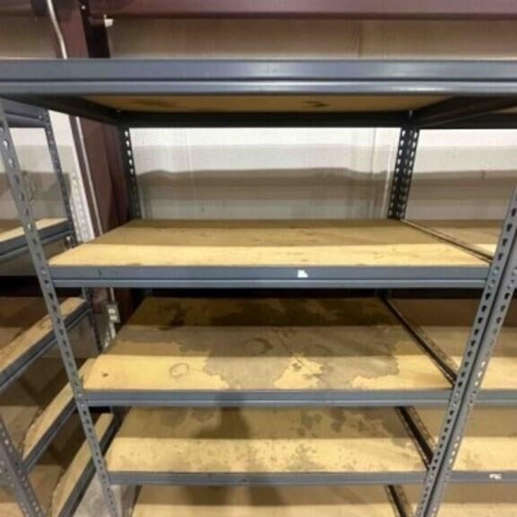Metal Shelf- 48”wide, 72”tall, 24” deep