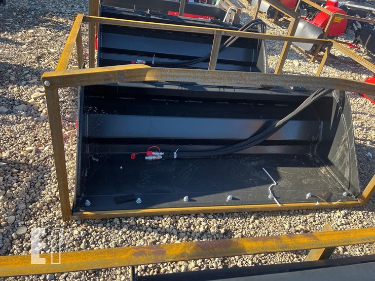 raytree-72in-power-rake-bucket-skid-steer-attachme-image-1