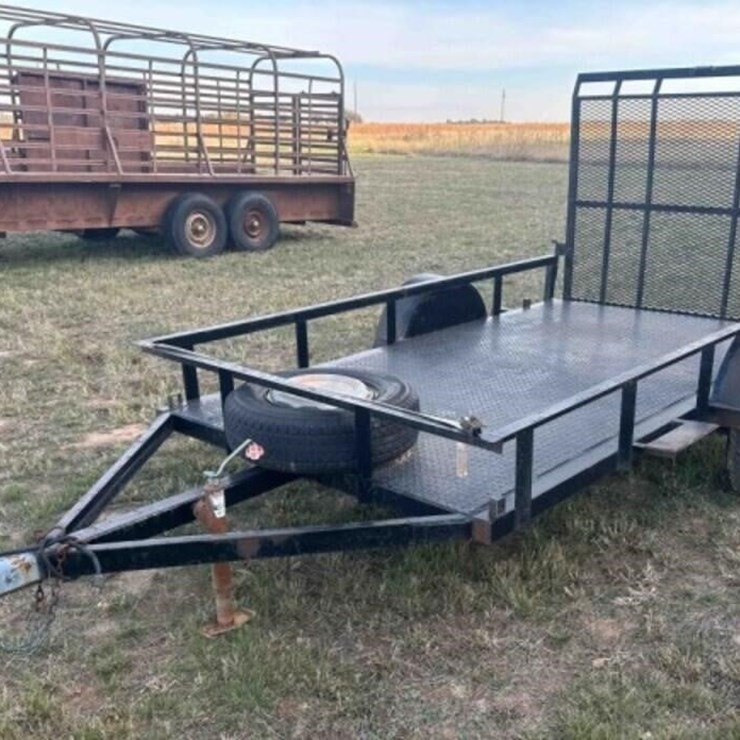Bumper Pull Utility Trailer