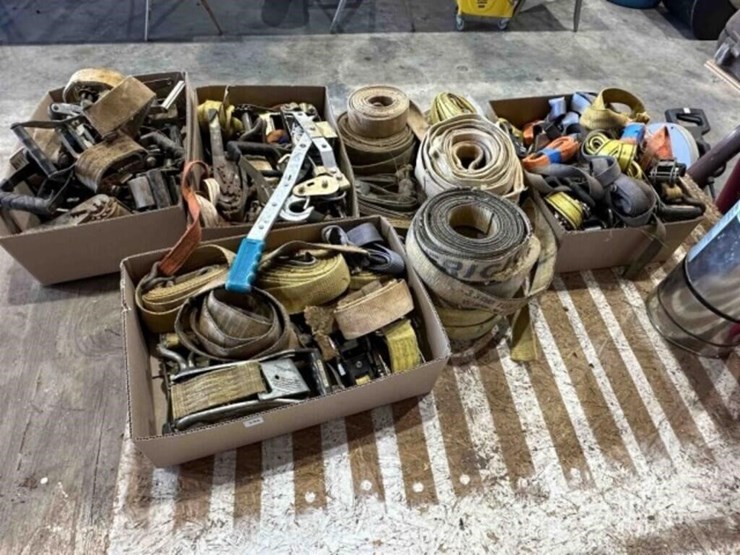 assorted-ratchet-straps-&-come-along-image-1