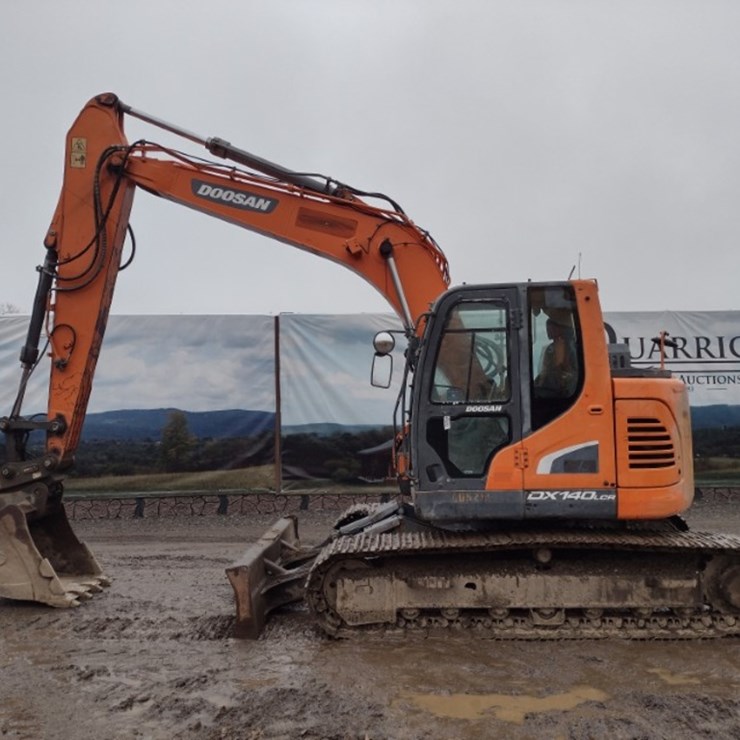 Doosan DX140 Excavator (QEA 4093)