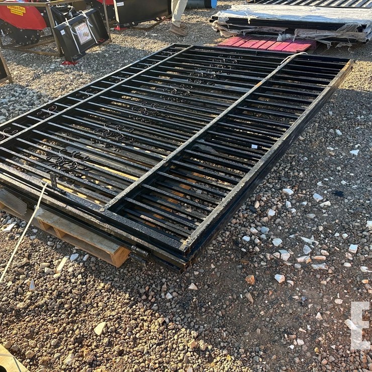 20FT WROUGHT IRON GATES