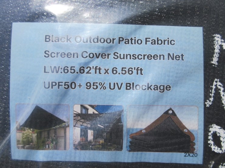 (3)-new-unused-black-outdoor-patio-fabric-screen,-image-4
