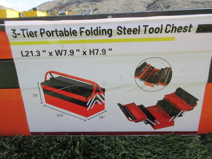 new-unused-21.3"-x-7.9"-x-7.9"-folding-tool-chest,-image-4
