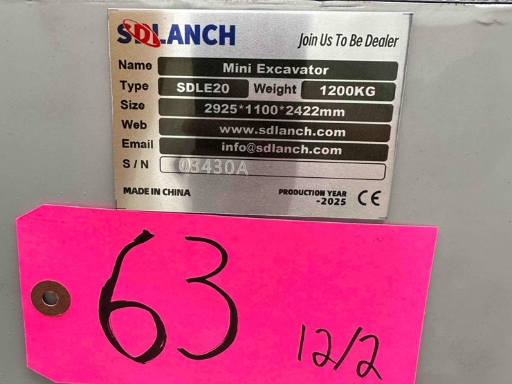 unused-sdle20-mini-excavator-image-17